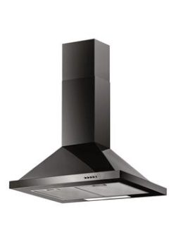 Baumatic F70.2Bl 70 Cm Chimney Cooker Hood - Black